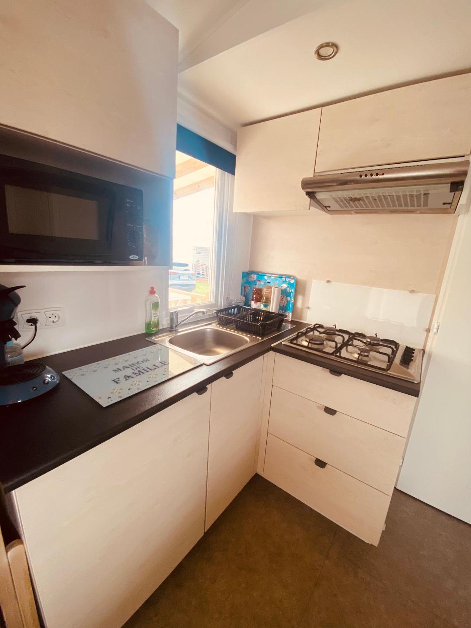 Mobilhome P27 6 Personnes Climatise Campingplatz Le Portel