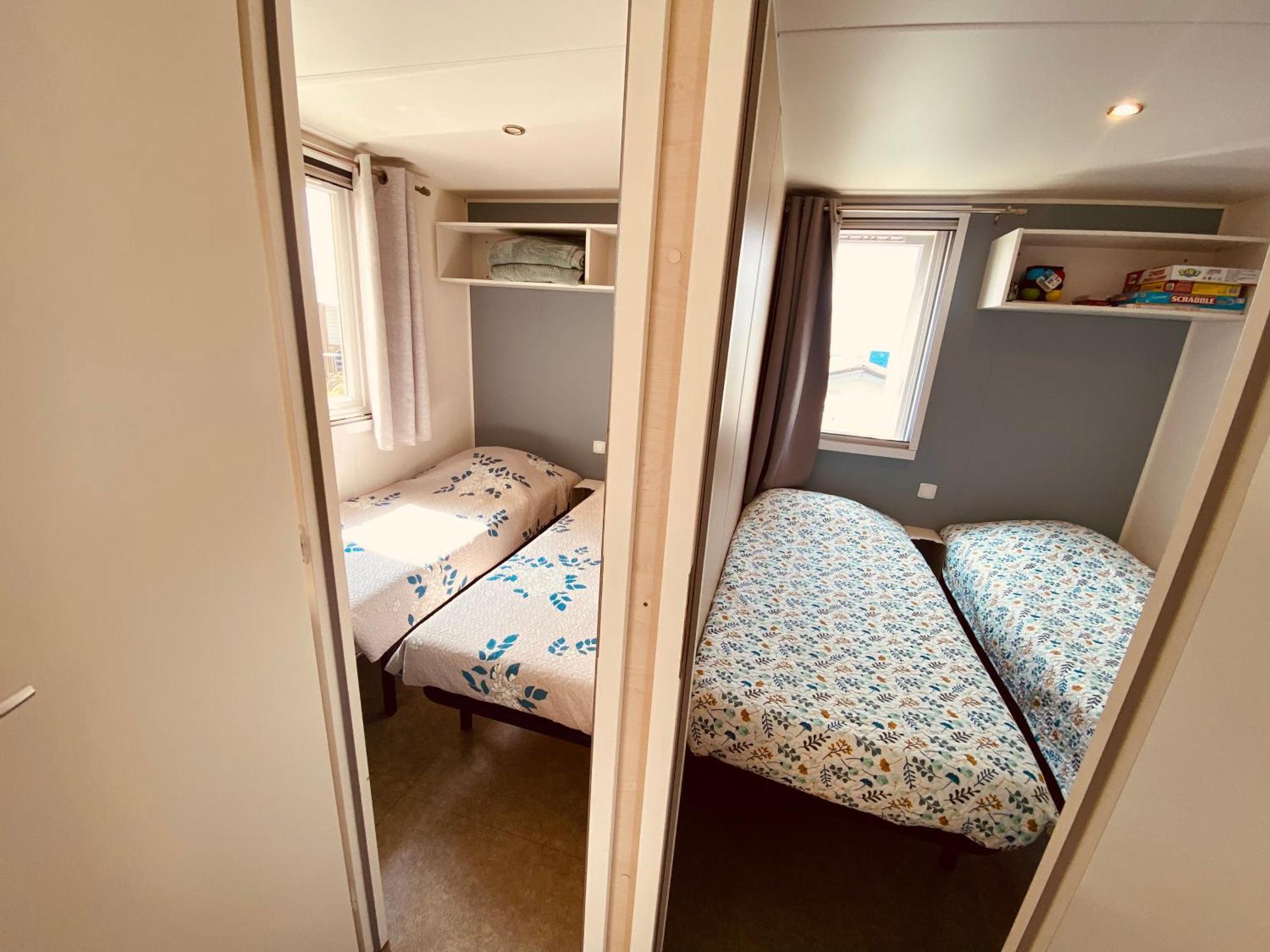 Mobilhome P27 6 Personnes Climatise Campingplatz Le Portel